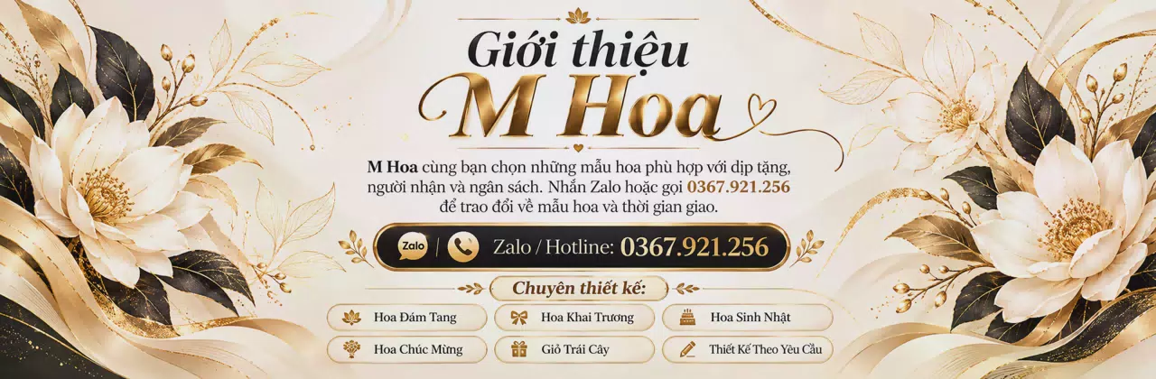 Ảnh bìa Shop hoa tươi Xã Bình Hoà An Giang - Chọn hoa gửi đúng tâm tình